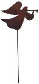 Angel - Rusted Garden Stake