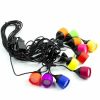 41FT LED Outdoor Fairy String Light Hanging Bulb Waterproof Garden Decor Plug in