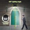 Solar Wall Lights 120 LEDs Flood Lights Outdoor 120Â° Motion Sensor Lamps 180 Degree Illumination IP65 Waterproof