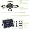 Solar Pendant Lights IP65 Waterproof Shed Light 120Â° Adjustable Garage Light with 3 Timing Modes 4 Brightness Levels