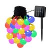 Globe String Solar Lights 30 Ball LED Fairy Solar Lamps 8 Lighting Modes IP65 Waterproof Decorative Lamp