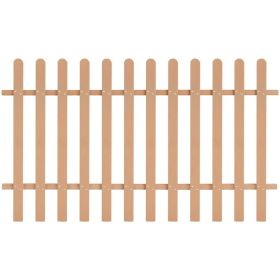 Picket Fence WPC 78.7"x47.2" (Color: Brown)