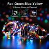 100 LEDs Solar String Lights Outdoor IP65 Waterproof Copper Wire String Lights Solar LED Fairy Lamps Wedding Party Festival